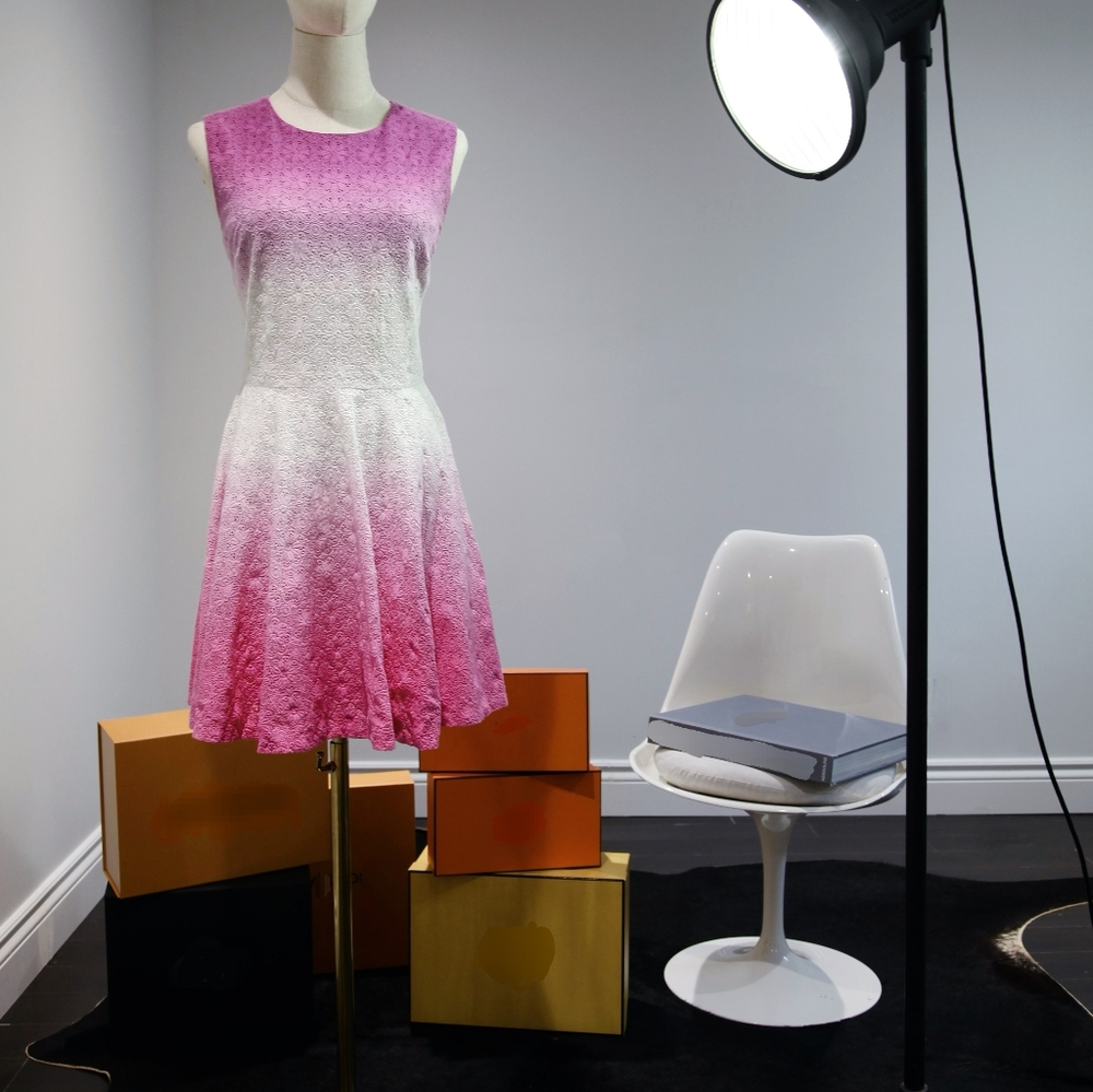 Diane von Furstenberg ombre dress